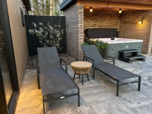 Wellnesslodge Kievit in Drenthe jacuzzi
